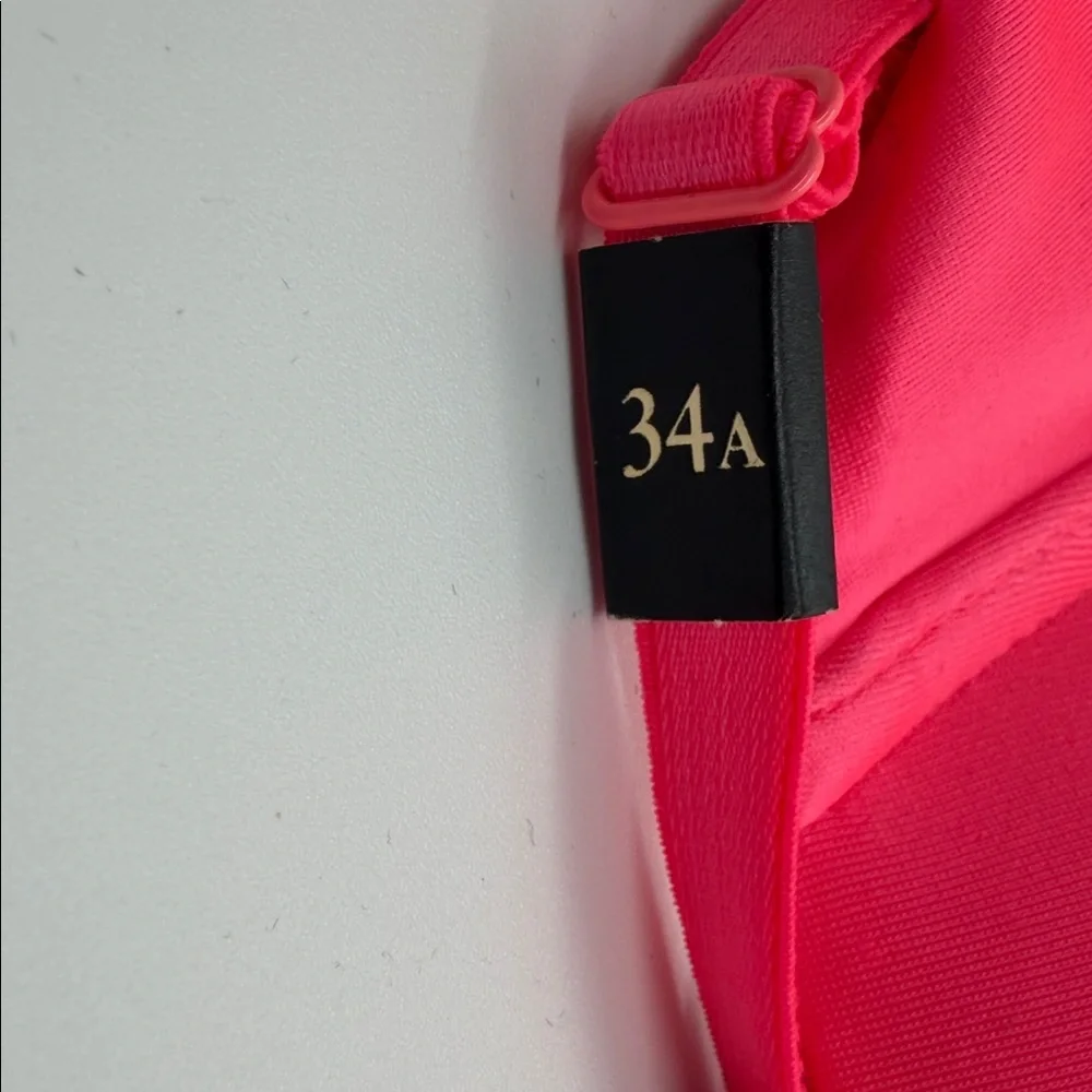 Victoria's Secret Hot Pink Embellished Bra‎